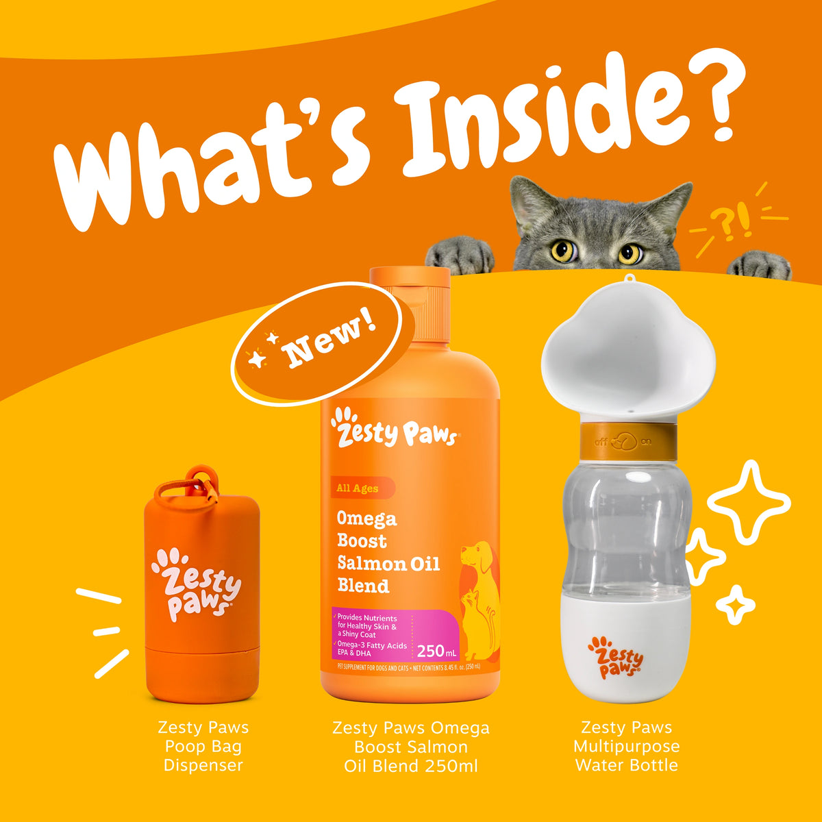 Paws Rabbit Starter Kit Omega Boost Starter Pack for Cats & Dogs | Zesty Paws – Zesty Paws ...